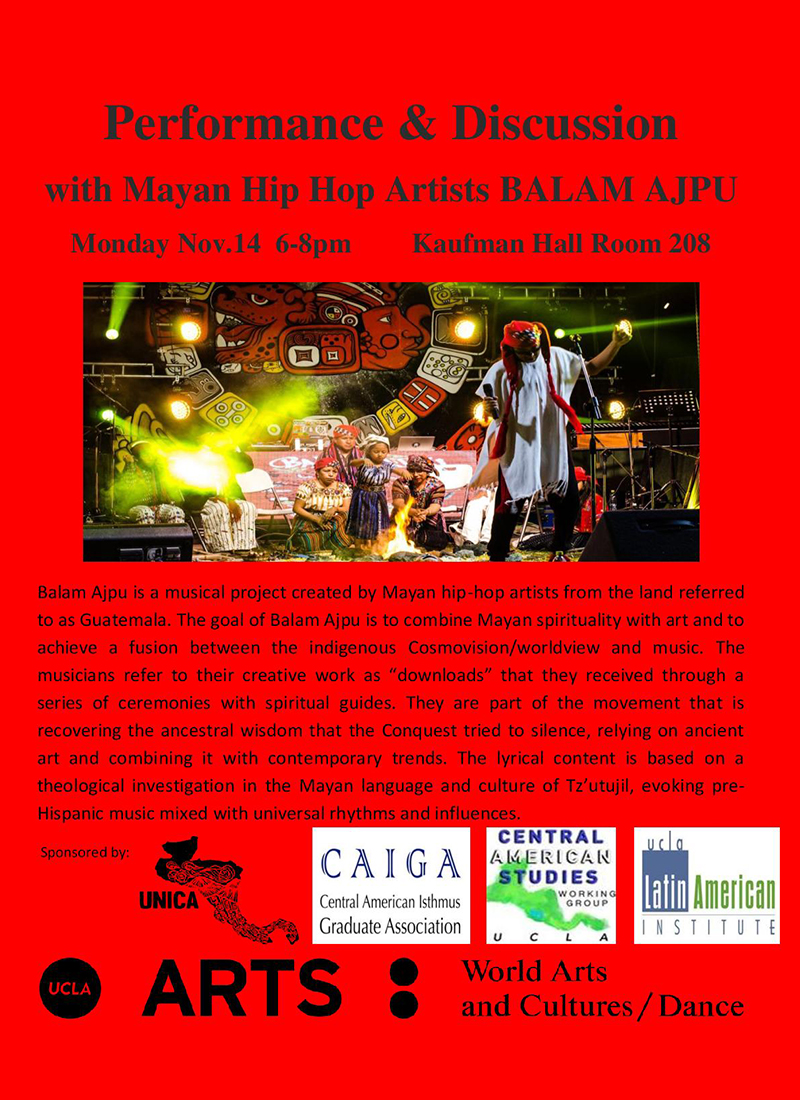 Mayan Hip-Hop Artists BALAM AJPU